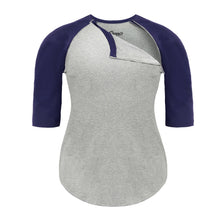 Load image into Gallery viewer, Fancy Mummy Women's Maternity Nursing Top Cotton Breastfeeding T-shirt